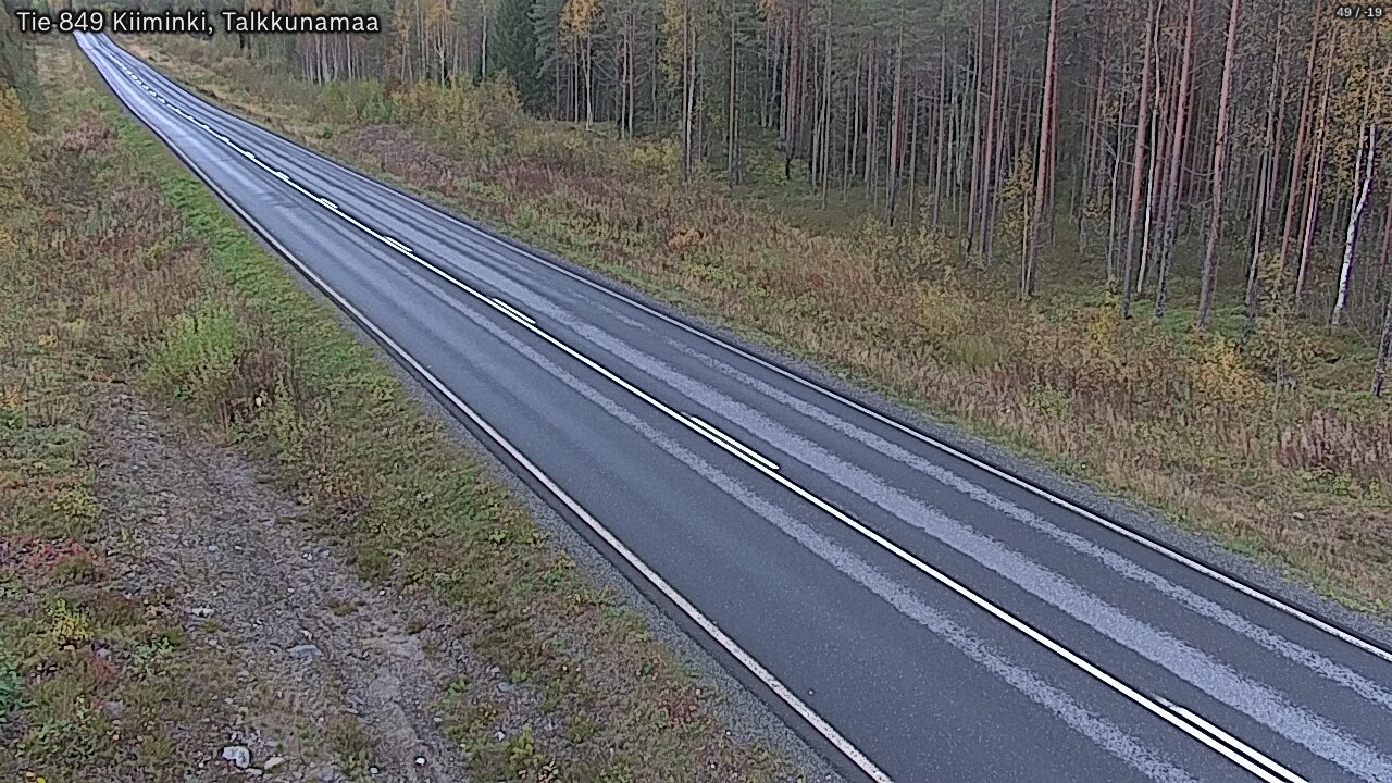 Kelikamerat Kuva Tie 849 Kiiminki, Talkkunamaa, Oulu, Pohjois-Pohjanmaa