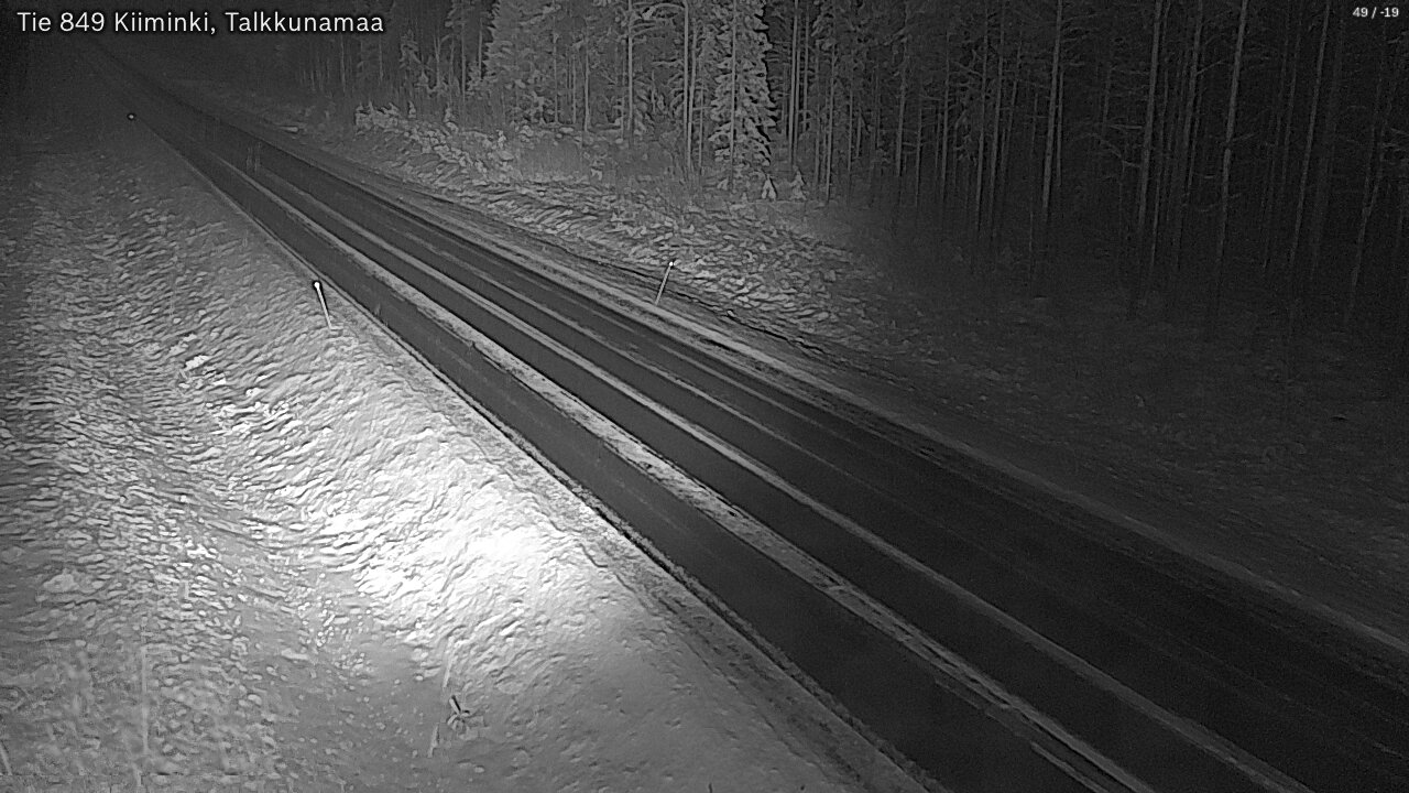 Kelikamerat Kuva Tie 849 Kiiminki, Talkkunamaa, Oulu, Pohjois-Pohjanmaa