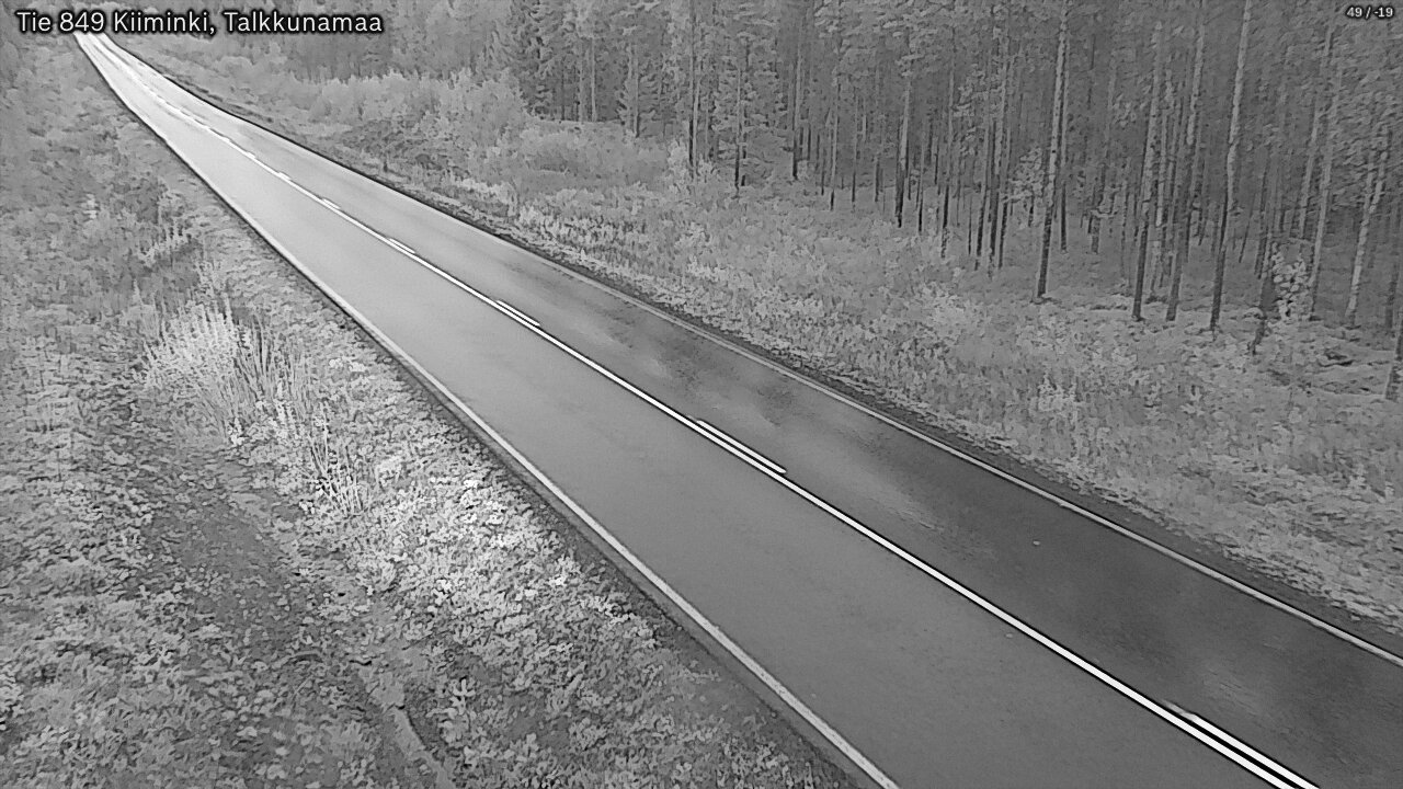 Kelikamerat Kuva Tie 849 Kiiminki, Talkkunamaa, Oulu, Pohjois-Pohjanmaa