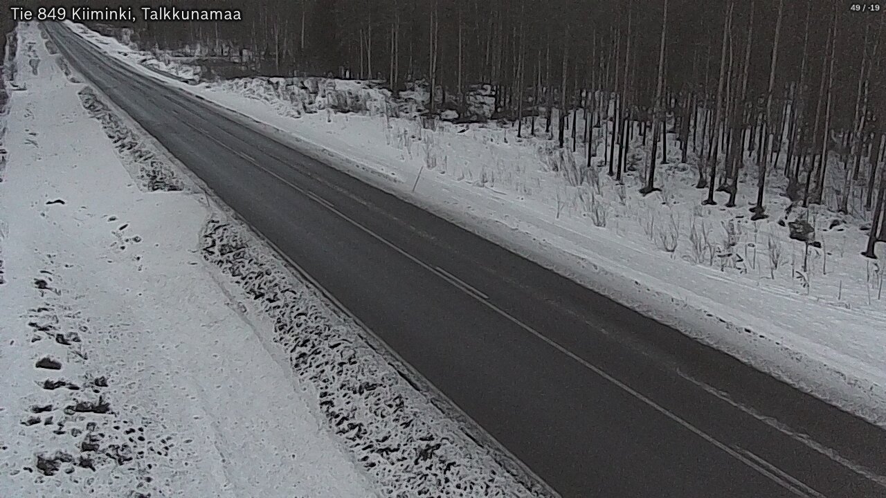 Kelikamerat Kuva Tie 849 Kiiminki, Talkkunamaa, Oulu, Pohjois-Pohjanmaa