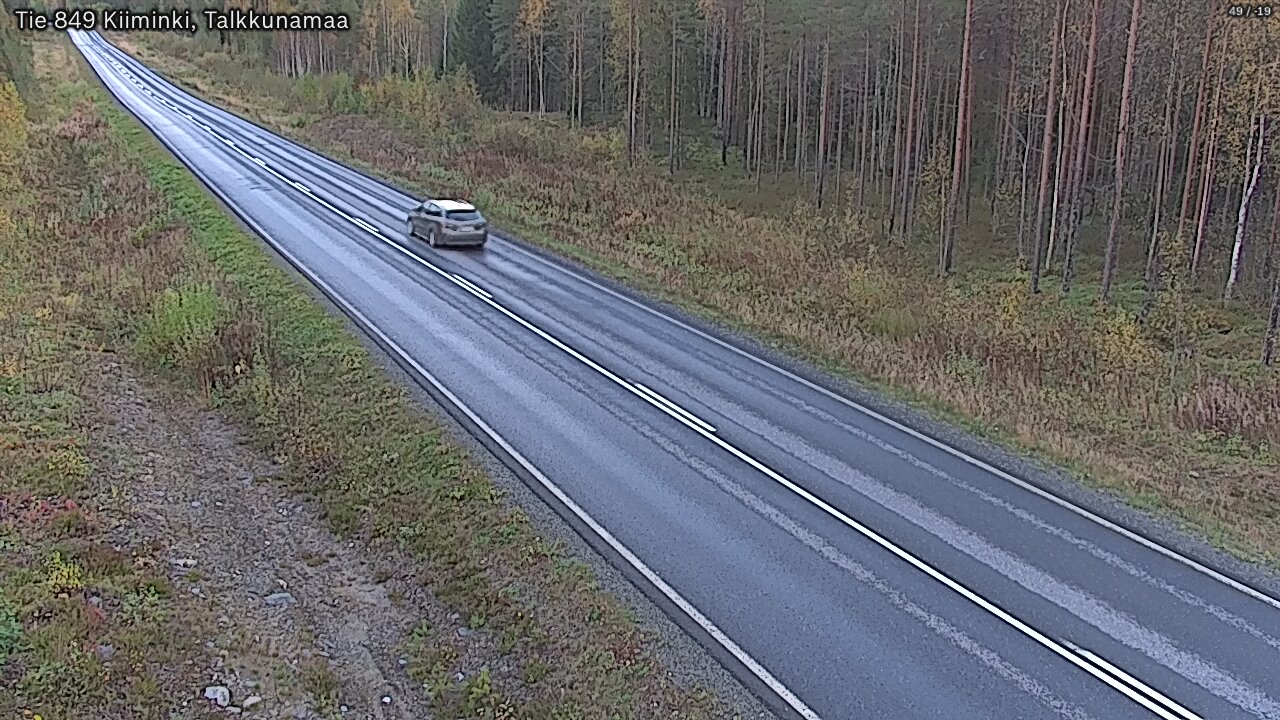 Kelikamerat Kuva Tie 849 Kiiminki, Talkkunamaa, Oulu, Pohjois-Pohjanmaa