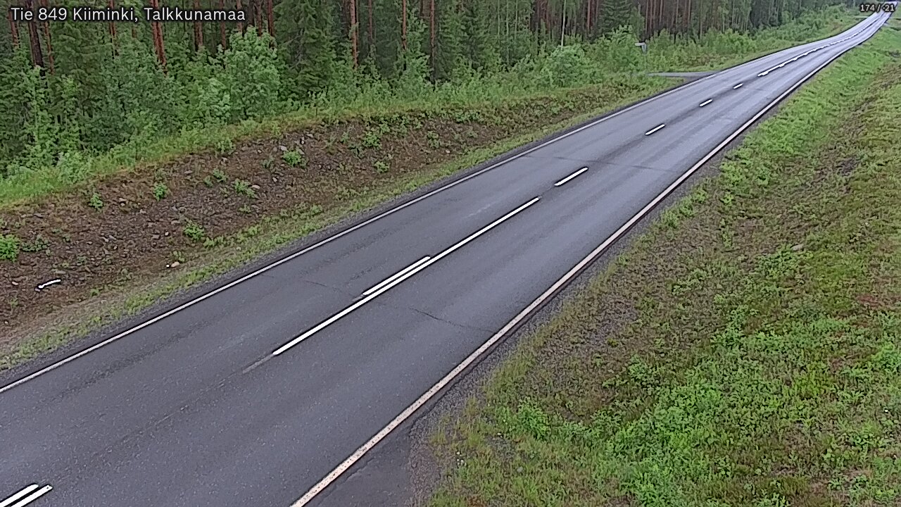 Kelikamerat Kuva Tie 849 Kiiminki, Talkkunamaa, Oulu, Pohjois-Pohjanmaa
