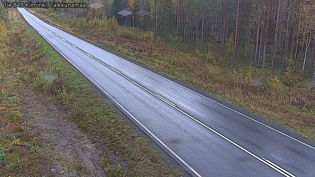 Kelikamerat Kuva Tie 849 Kiiminki, Talkkunamaa, Oulu, Pohjois-Pohjanmaa
