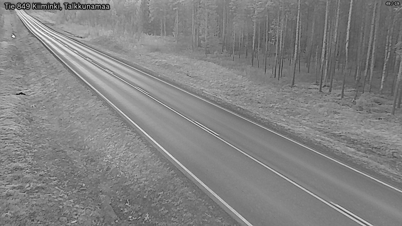 Kelikamerat Kuva Tie 849 Kiiminki, Talkkunamaa, Oulu, Pohjois-Pohjanmaa