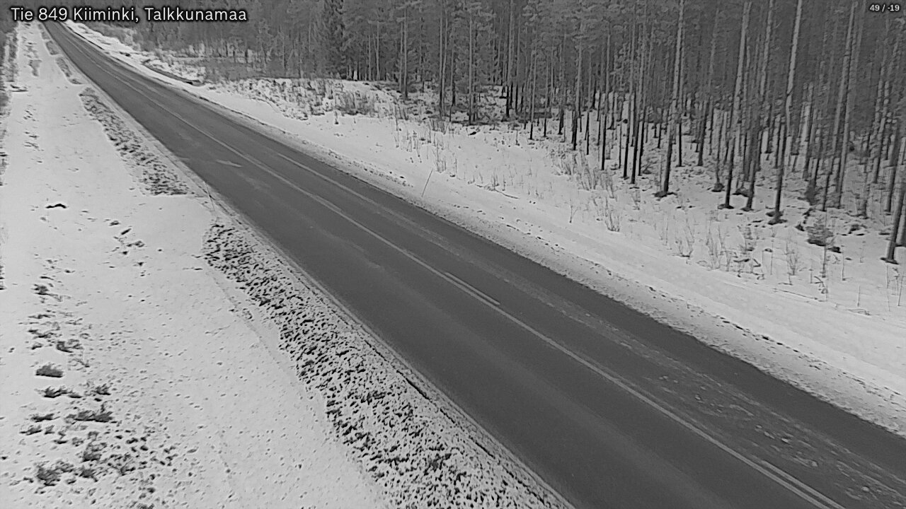 Kelikamerat Kuva Tie 849 Kiiminki, Talkkunamaa, Oulu, Pohjois-Pohjanmaa