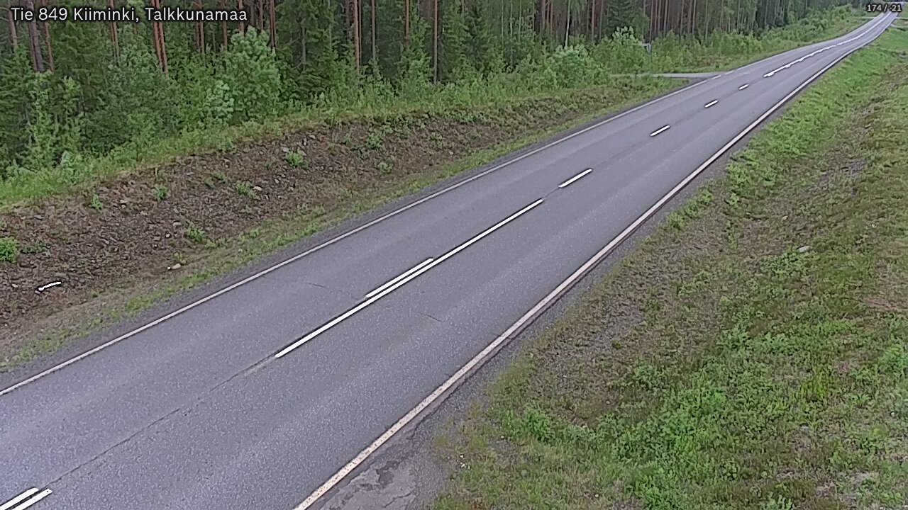 Kelikamerat Kuva Tie 849 Kiiminki, Talkkunamaa, Oulu, Pohjois-Pohjanmaa