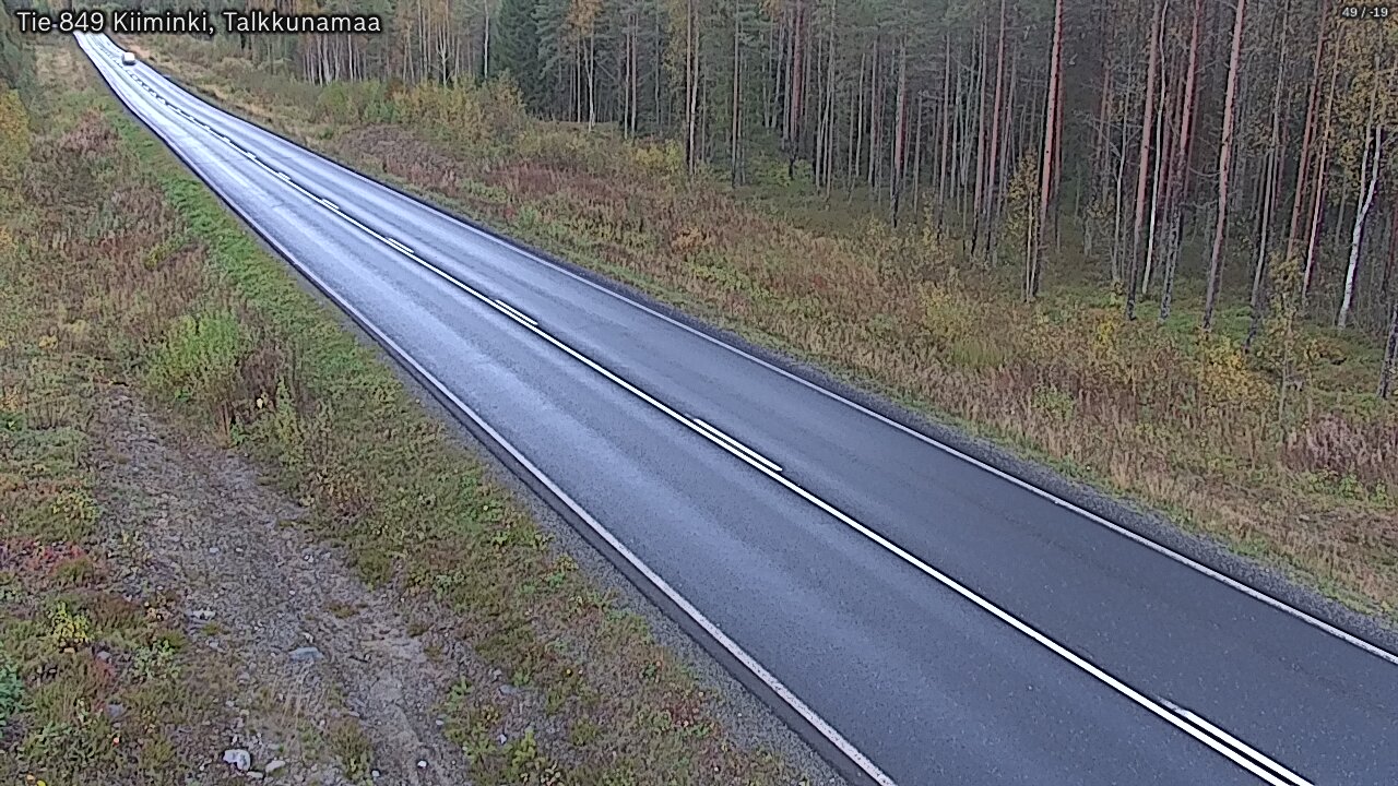 Kelikamerat Kuva Tie 849 Kiiminki, Talkkunamaa, Oulu, Pohjois-Pohjanmaa