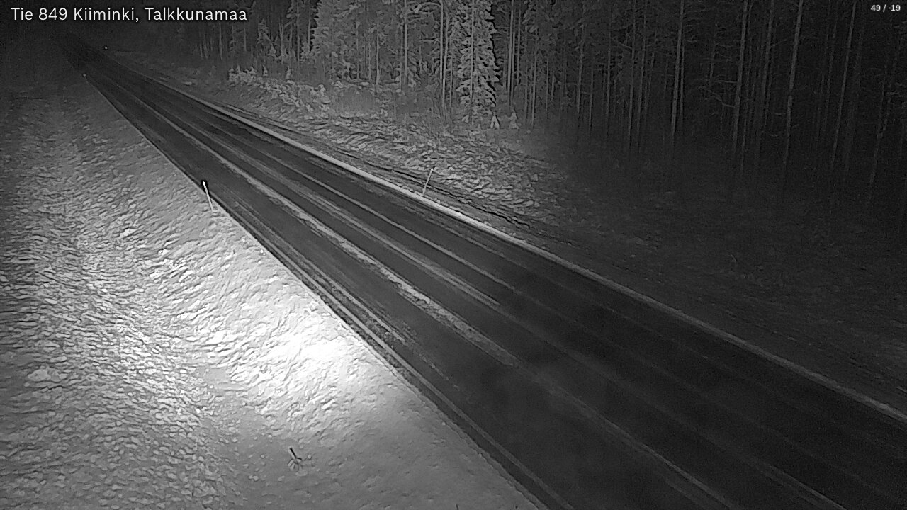 Kelikamerat Kuva Tie 849 Kiiminki, Talkkunamaa, Oulu, Pohjois-Pohjanmaa