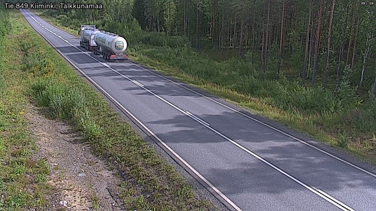 Kelikamerat Kuva Tie 849 Kiiminki, Talkkunamaa, Oulu, Pohjois-Pohjanmaa