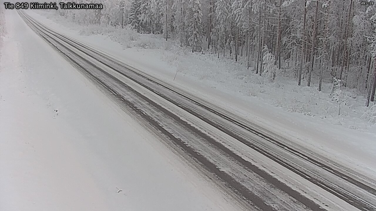 Kelikamerat Kuva Tie 849 Kiiminki, Talkkunamaa, Oulu, Pohjois-Pohjanmaa