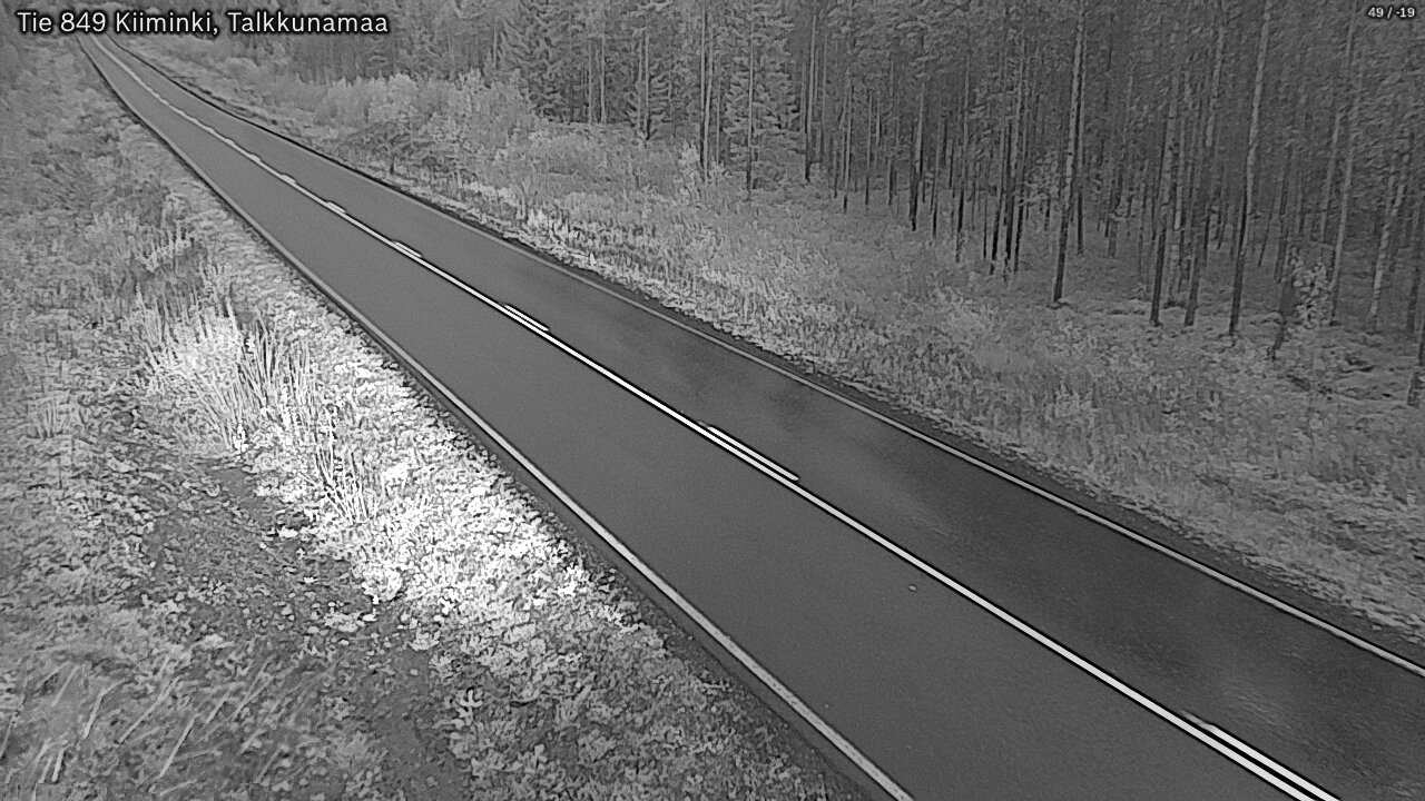 Kelikamerat Kuva Tie 849 Kiiminki, Talkkunamaa, Oulu, Pohjois-Pohjanmaa