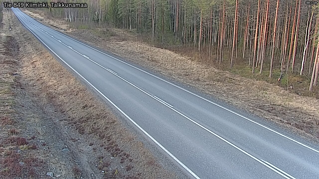 Kelikamerat Kuva Tie 849 Kiiminki, Talkkunamaa, Oulu, Pohjois-Pohjanmaa