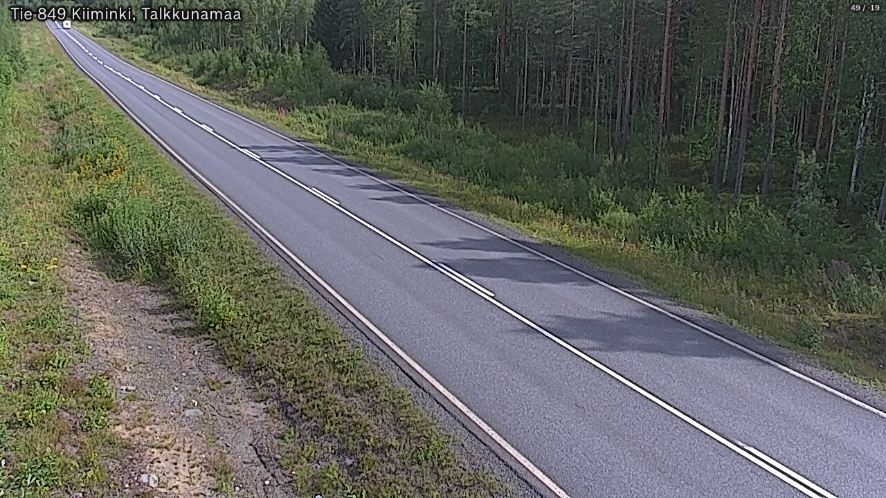 Kelikamerat Kuva Tie 849 Kiiminki, Talkkunamaa, Oulu, Pohjois-Pohjanmaa