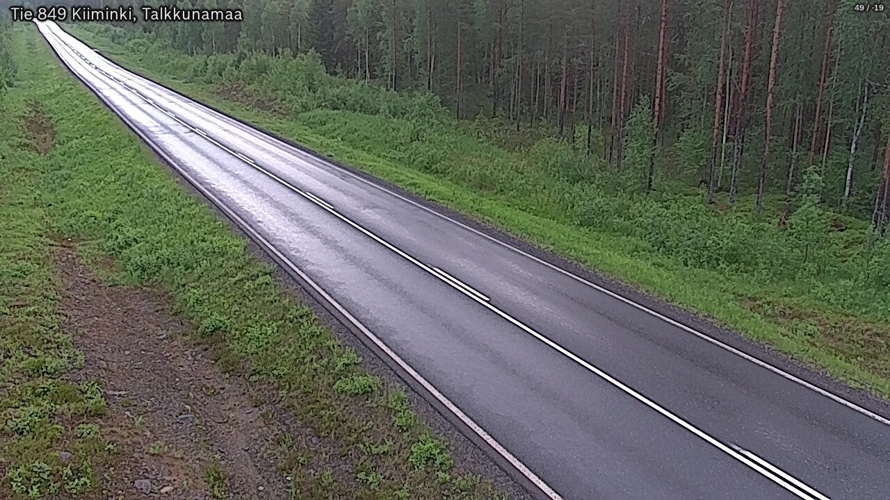 Kelikamerat Kuva Tie 849 Kiiminki, Talkkunamaa, Oulu, Pohjois-Pohjanmaa