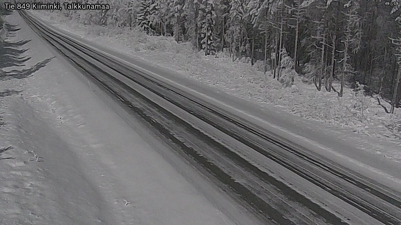 Kelikamerat Kuva Tie 849 Kiiminki, Talkkunamaa, Oulu, Pohjois-Pohjanmaa