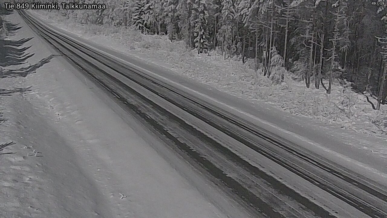 Kelikamerat Kuva Tie 849 Kiiminki, Talkkunamaa, Oulu, Pohjois-Pohjanmaa