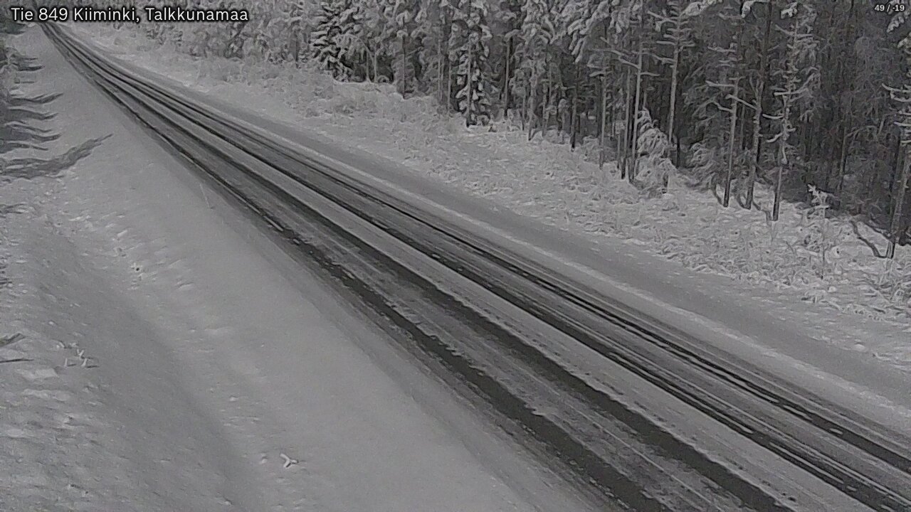 Kelikamerat Kuva Tie 849 Kiiminki, Talkkunamaa, Oulu, Pohjois-Pohjanmaa