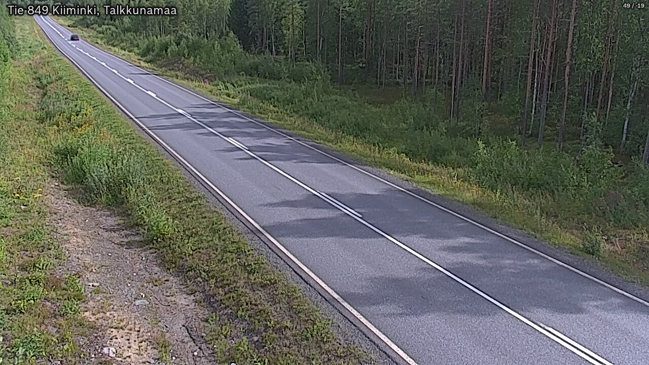 Kelikamerat Kuva Tie 849 Kiiminki, Talkkunamaa, Oulu, Pohjois-Pohjanmaa