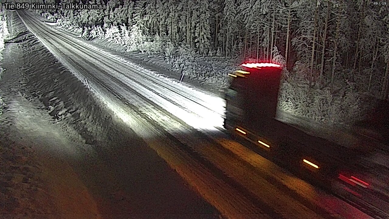 Kelikamerat Kuva Tie 849 Kiiminki, Talkkunamaa, Oulu, Pohjois-Pohjanmaa