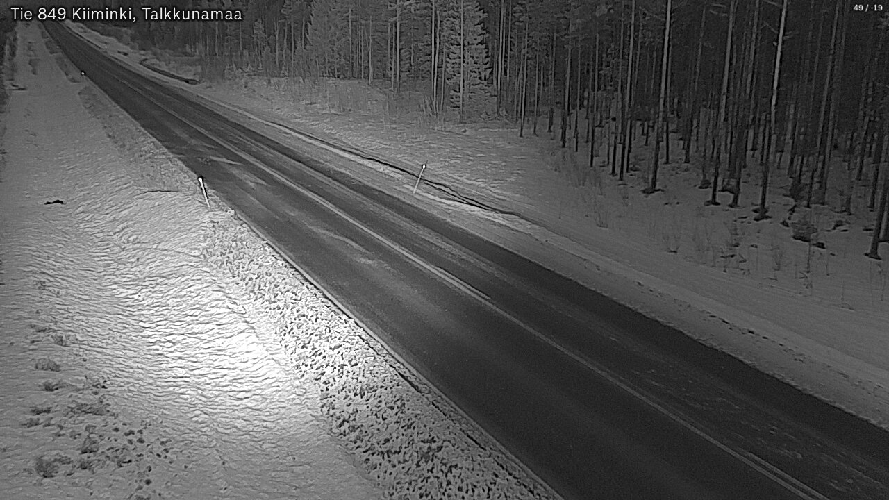 Kelikamerat Kuva Tie 849 Kiiminki, Talkkunamaa, Oulu, Pohjois-Pohjanmaa