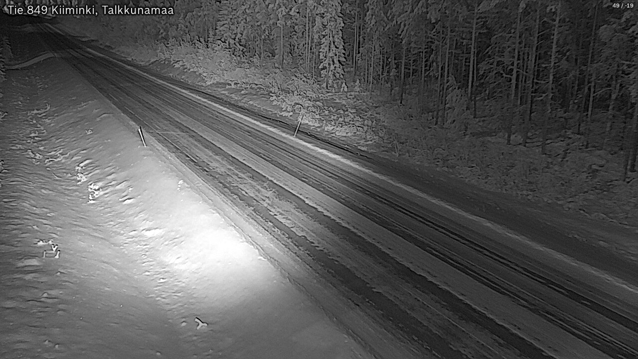 Kelikamerat Kuva Tie 849 Kiiminki, Talkkunamaa, Oulu, Pohjois-Pohjanmaa