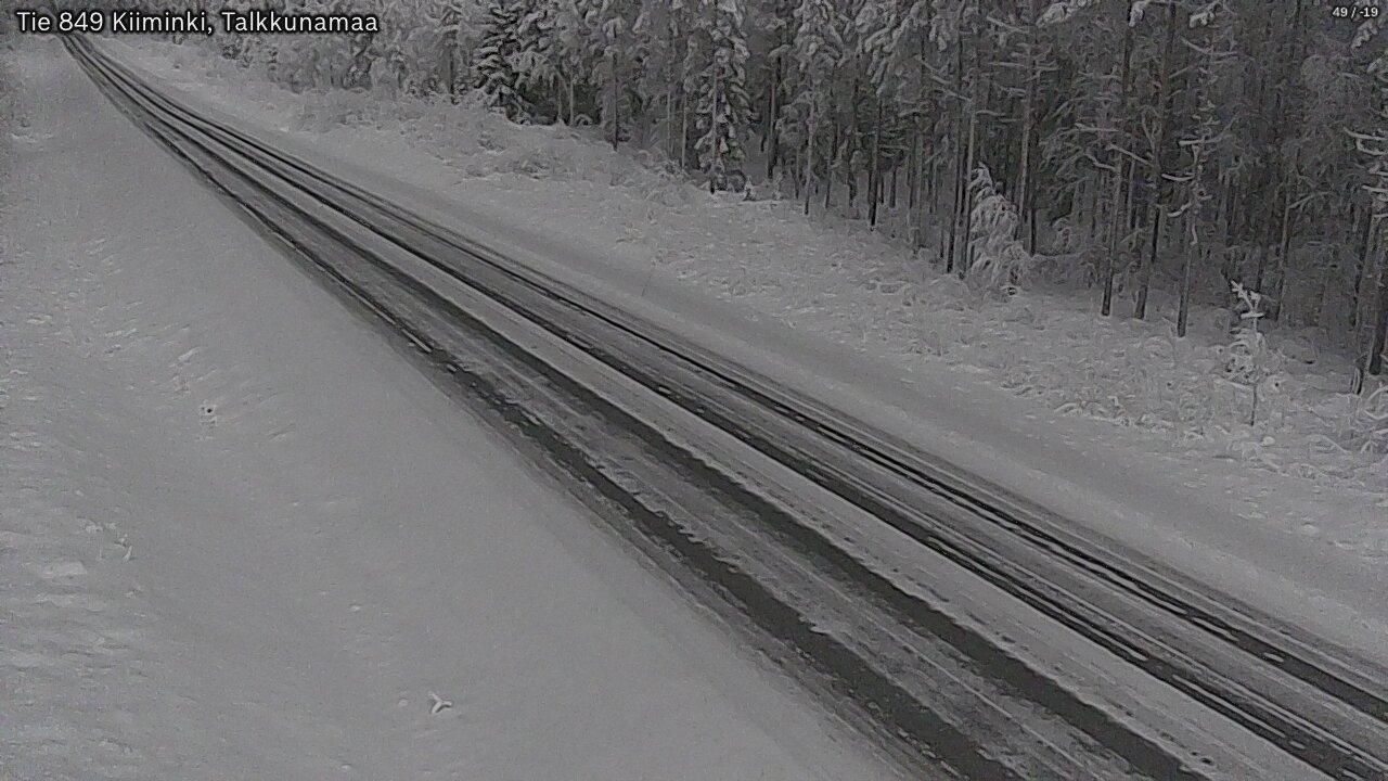 Kelikamerat Kuva Tie 849 Kiiminki, Talkkunamaa, Oulu, Pohjois-Pohjanmaa