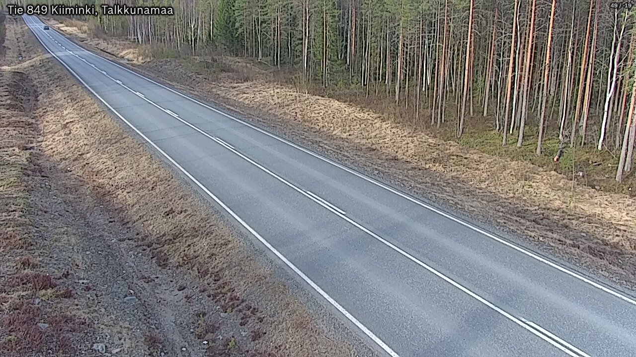 Kelikamerat Kuva Tie 849 Kiiminki, Talkkunamaa, Oulu, Pohjois-Pohjanmaa