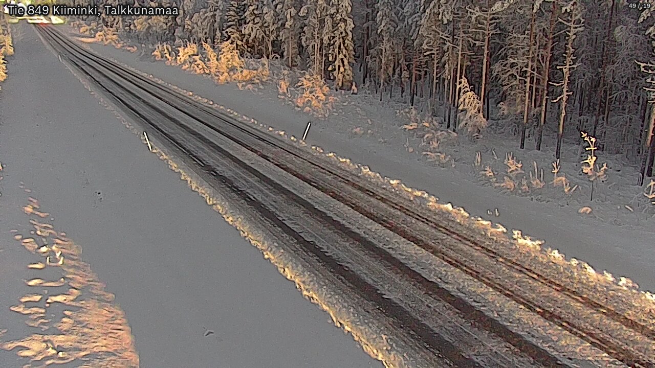Kelikamerat Kuva Tie 849 Kiiminki, Talkkunamaa, Oulu, Pohjois-Pohjanmaa