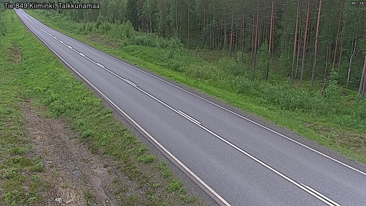 Kelikamerat Kuva Tie 849 Kiiminki, Talkkunamaa, Oulu, Pohjois-Pohjanmaa