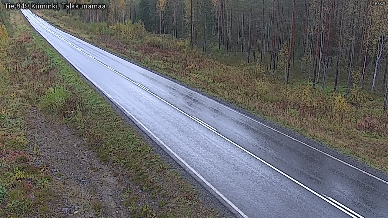 Kelikamerat Kuva Tie 849 Kiiminki, Talkkunamaa, Oulu, Pohjois-Pohjanmaa
