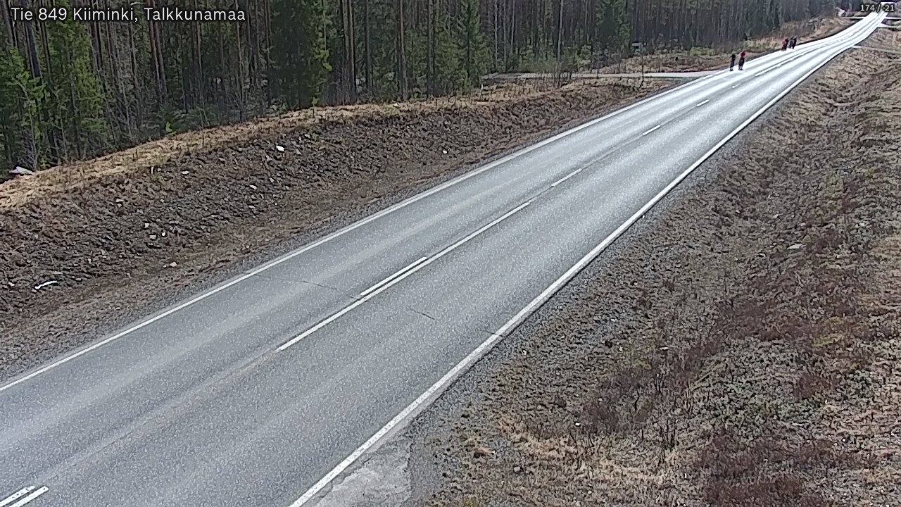 Kelikamerat Kuva Tie 849 Kiiminki, Talkkunamaa, Oulu, Pohjois-Pohjanmaa