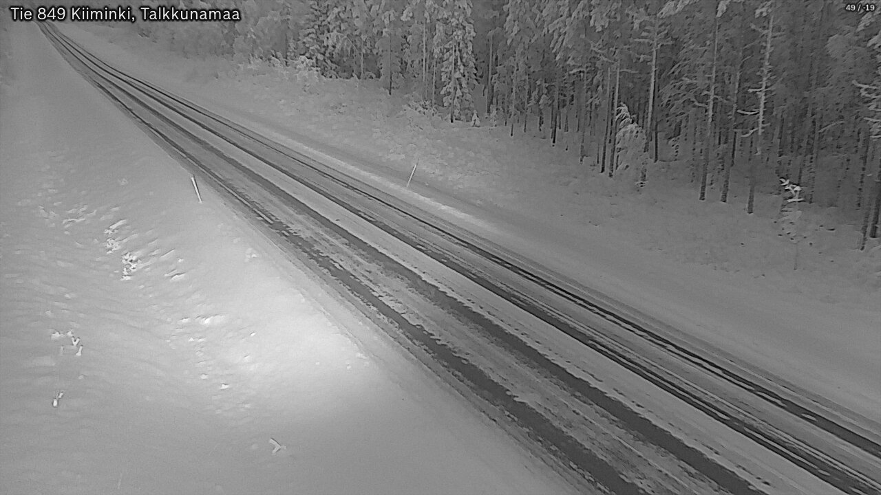 Kelikamerat Kuva Tie 849 Kiiminki, Talkkunamaa, Oulu, Pohjois-Pohjanmaa