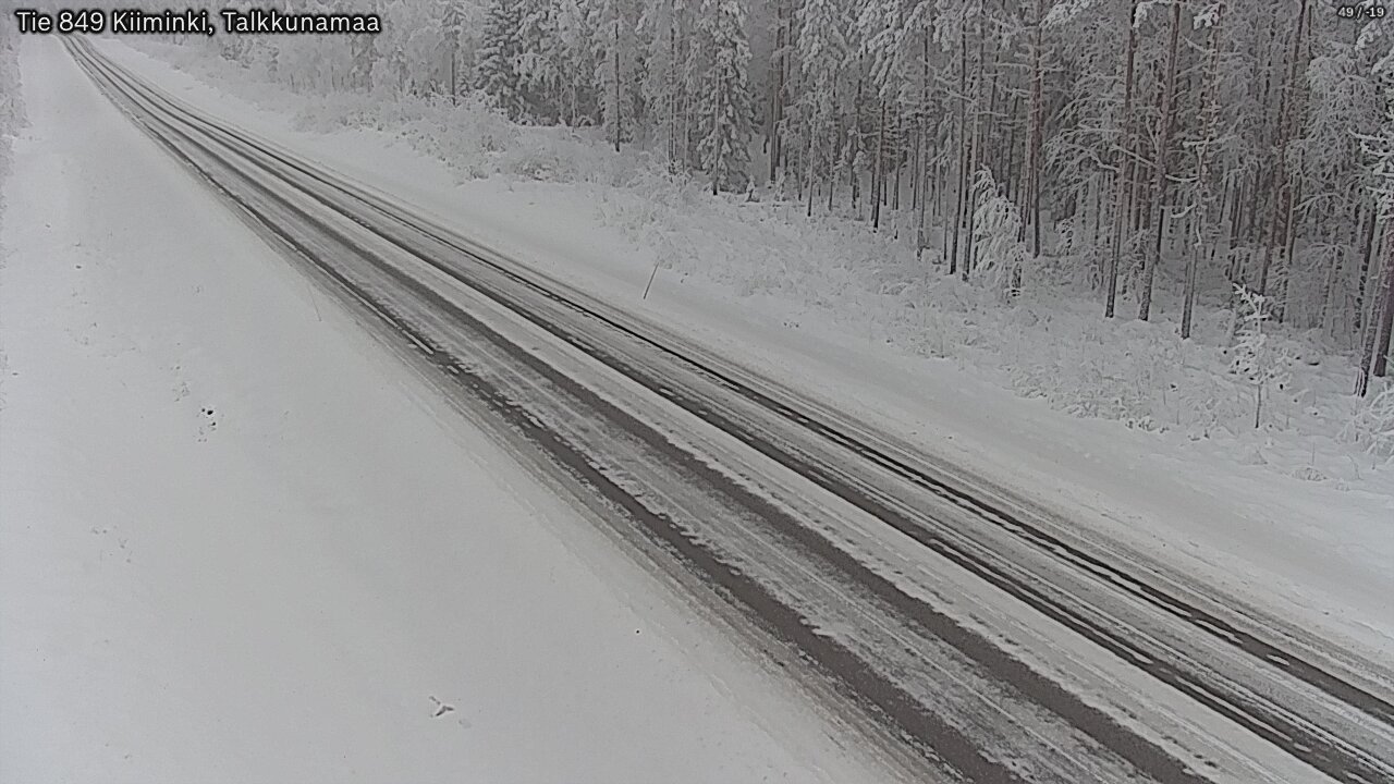 Kelikamerat Kuva Tie 849 Kiiminki, Talkkunamaa, Oulu, Pohjois-Pohjanmaa