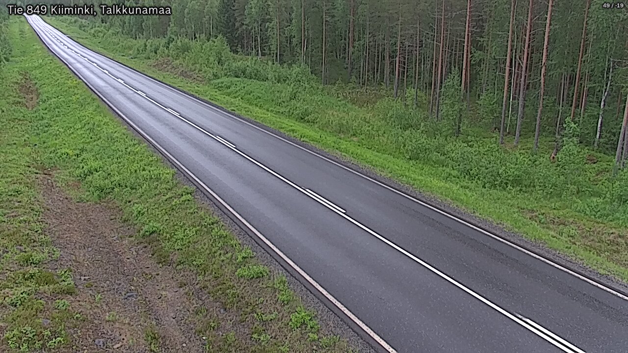 Kelikamerat Kuva Tie 849 Kiiminki, Talkkunamaa, Oulu, Pohjois-Pohjanmaa