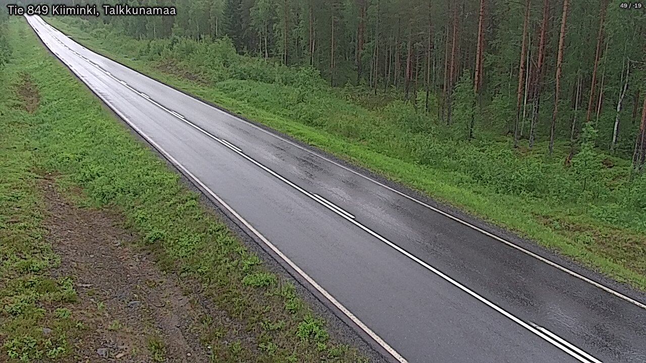 Kelikamerat Kuva Tie 849 Kiiminki, Talkkunamaa, Oulu, Pohjois-Pohjanmaa
