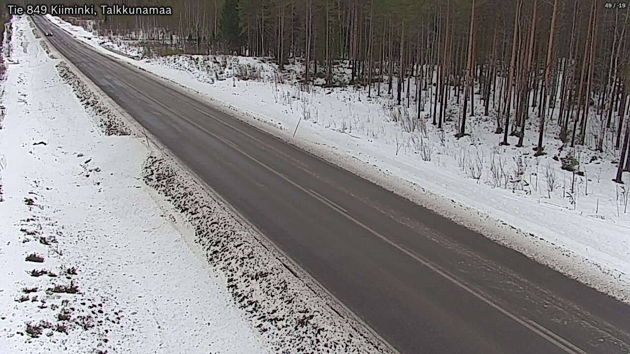 Kelikamerat Kuva Tie 849 Kiiminki, Talkkunamaa, Oulu, Pohjois-Pohjanmaa