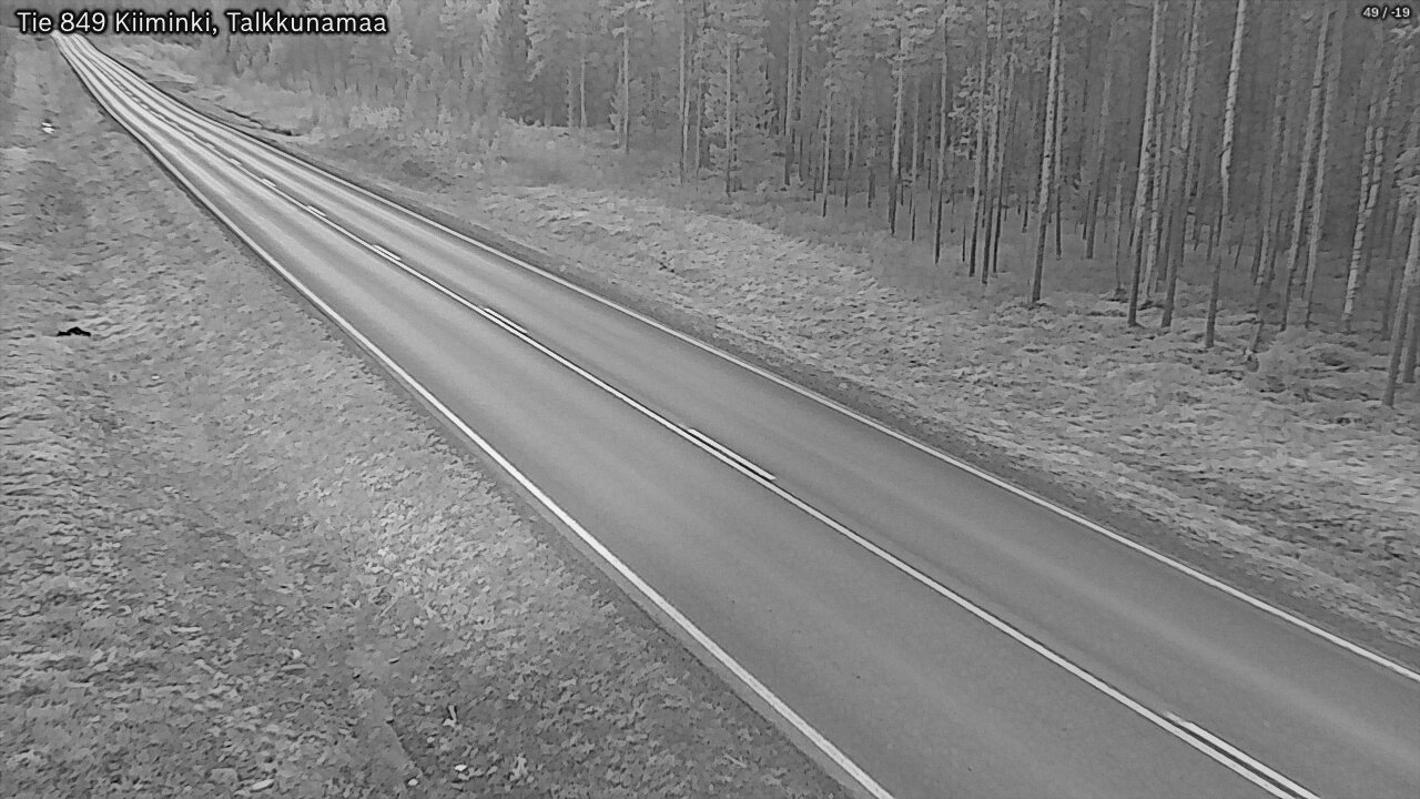 Kelikamerat Kuva Tie 849 Kiiminki, Talkkunamaa, Oulu, Pohjois-Pohjanmaa