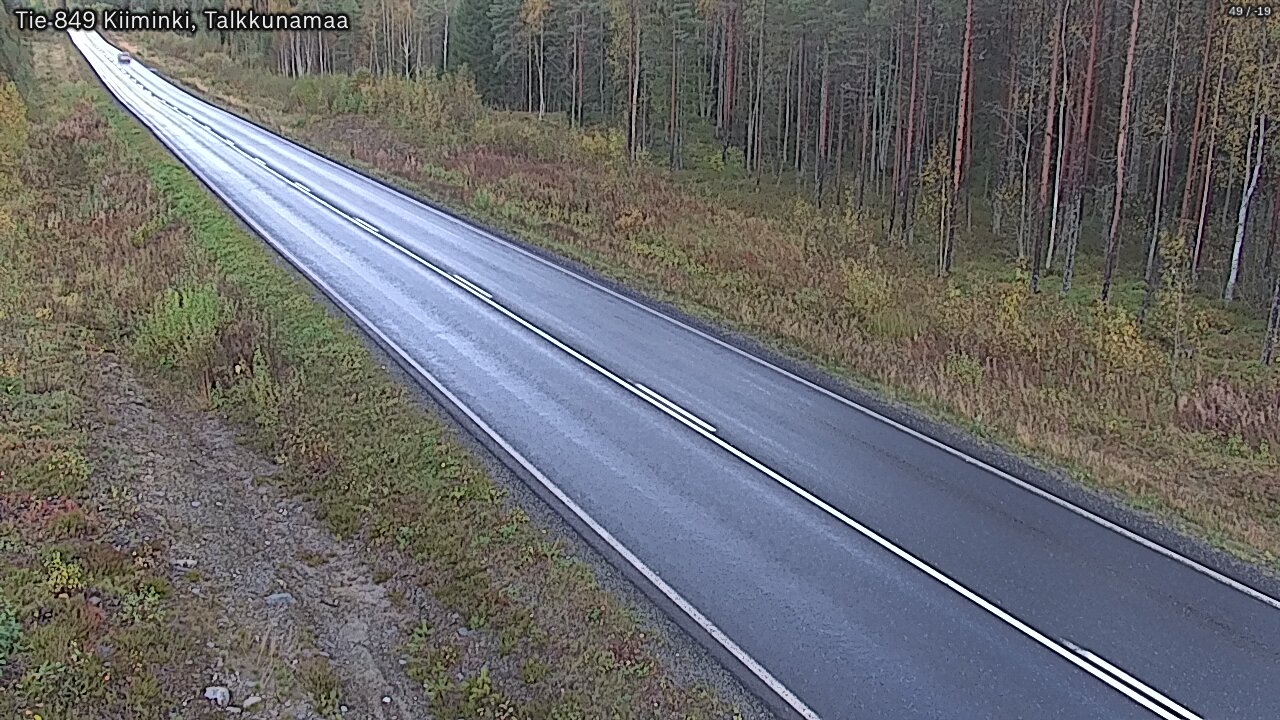 Kelikamerat Kuva Tie 849 Kiiminki, Talkkunamaa, Oulu, Pohjois-Pohjanmaa