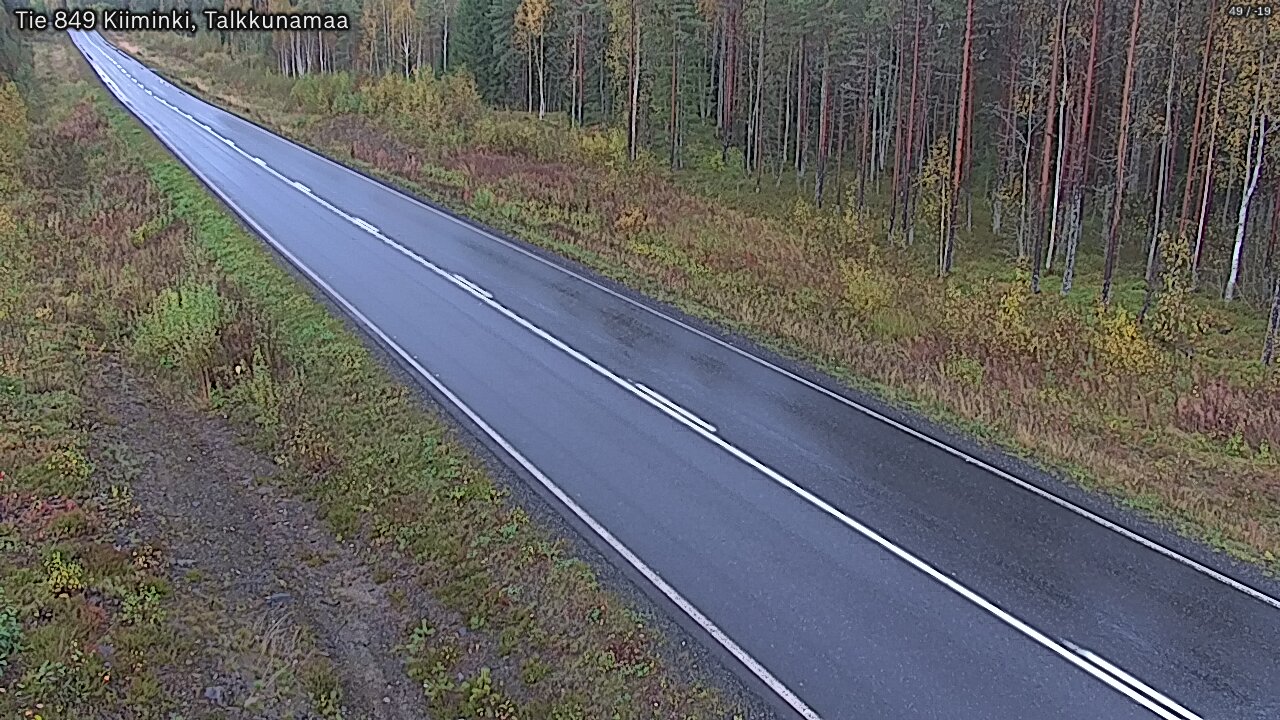 Kelikamerat Kuva Tie 849 Kiiminki, Talkkunamaa, Oulu, Pohjois-Pohjanmaa