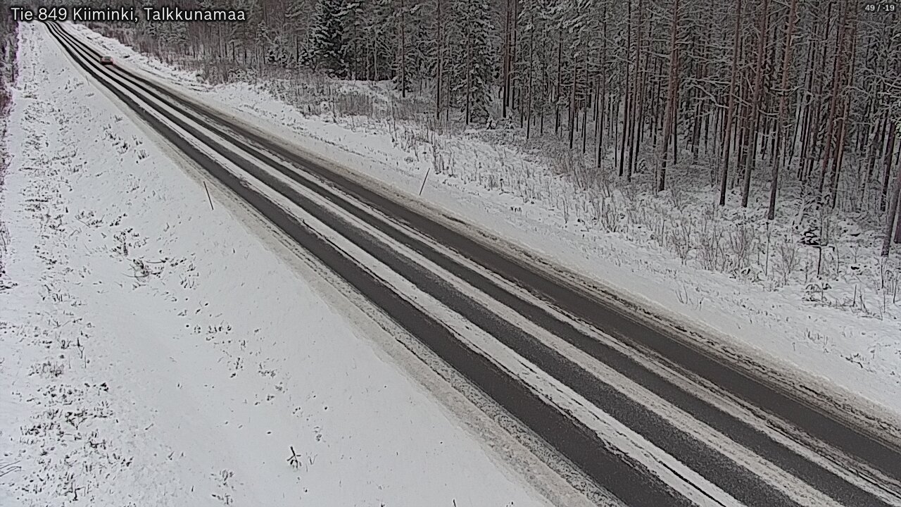 Kelikamerat Kuva Tie 849 Kiiminki, Talkkunamaa, Oulu, Pohjois-Pohjanmaa