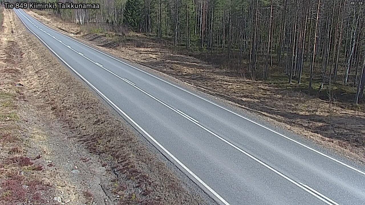 Kelikamerat Kuva Tie 849 Kiiminki, Talkkunamaa, Oulu, Pohjois-Pohjanmaa