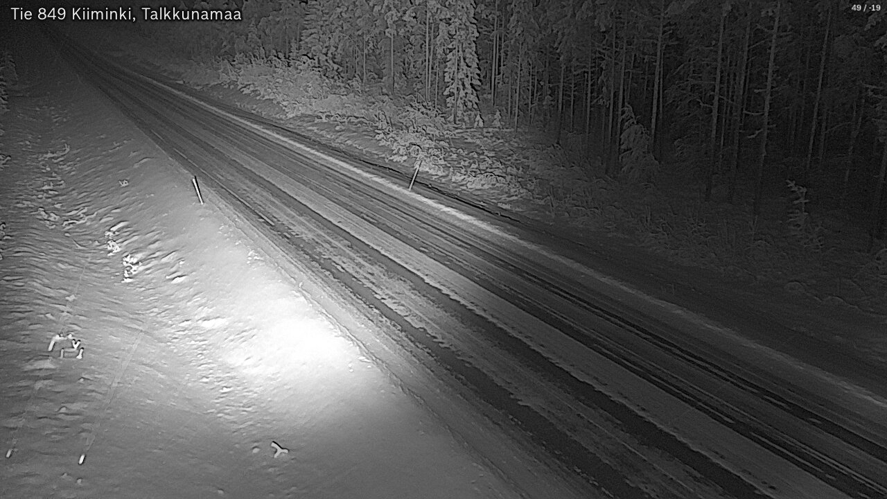 Kelikamerat Kuva Tie 849 Kiiminki, Talkkunamaa, Oulu, Pohjois-Pohjanmaa