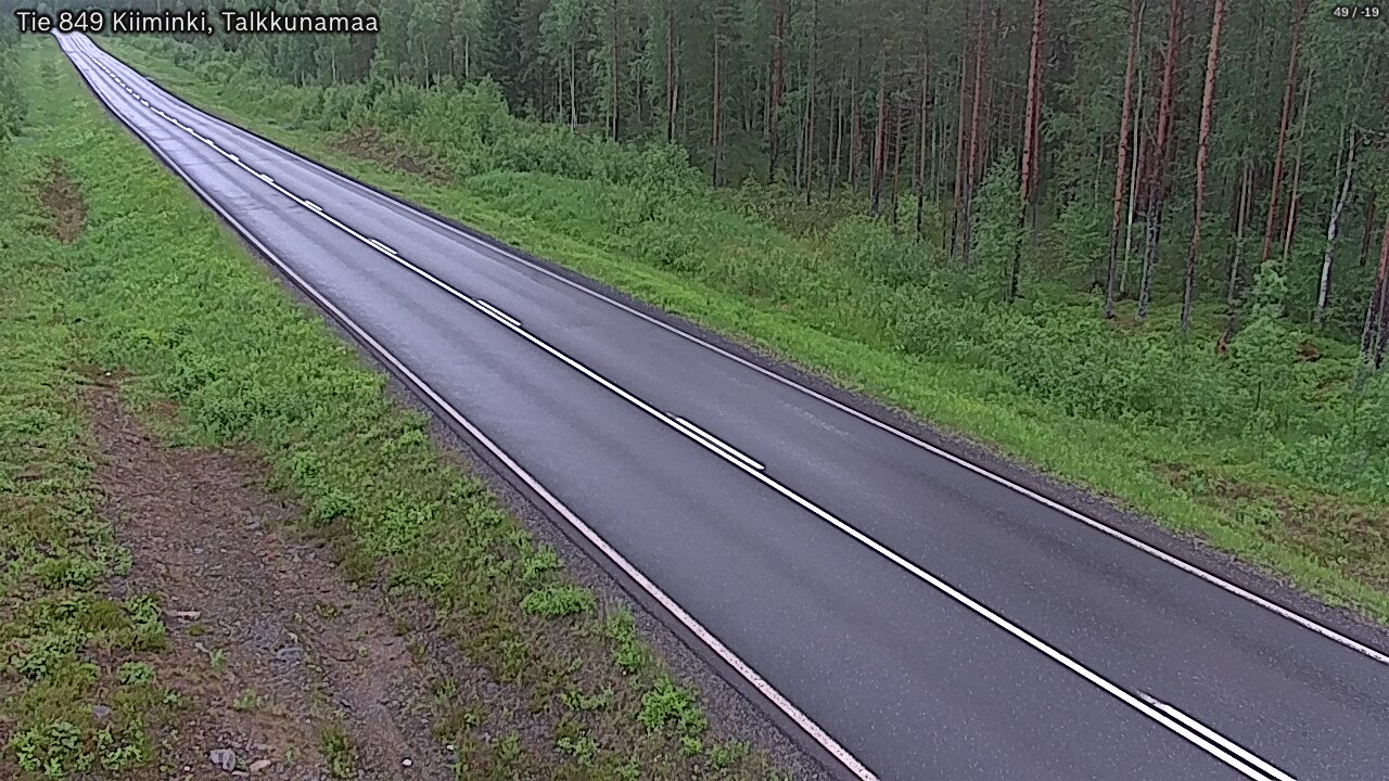 Kelikamerat Kuva Tie 849 Kiiminki, Talkkunamaa, Oulu, Pohjois-Pohjanmaa