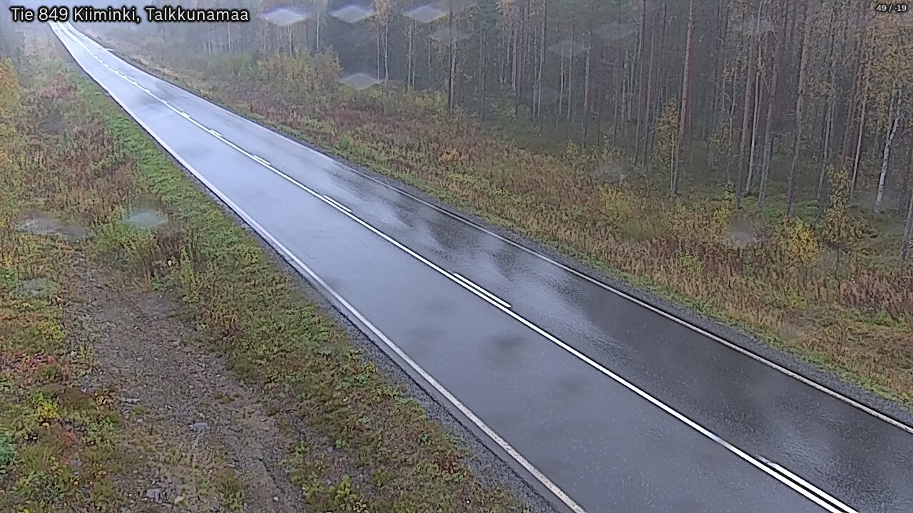Kelikamerat Kuva Tie 849 Kiiminki, Talkkunamaa, Oulu, Pohjois-Pohjanmaa