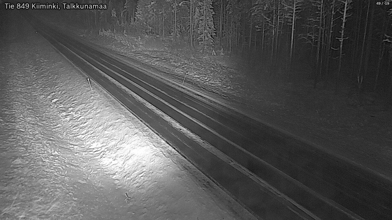 Kelikamerat Kuva Tie 849 Kiiminki, Talkkunamaa, Oulu, Pohjois-Pohjanmaa