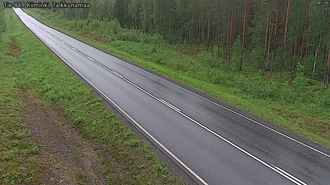 Kelikamerat Kuva Tie 849 Kiiminki, Talkkunamaa, Oulu, Pohjois-Pohjanmaa