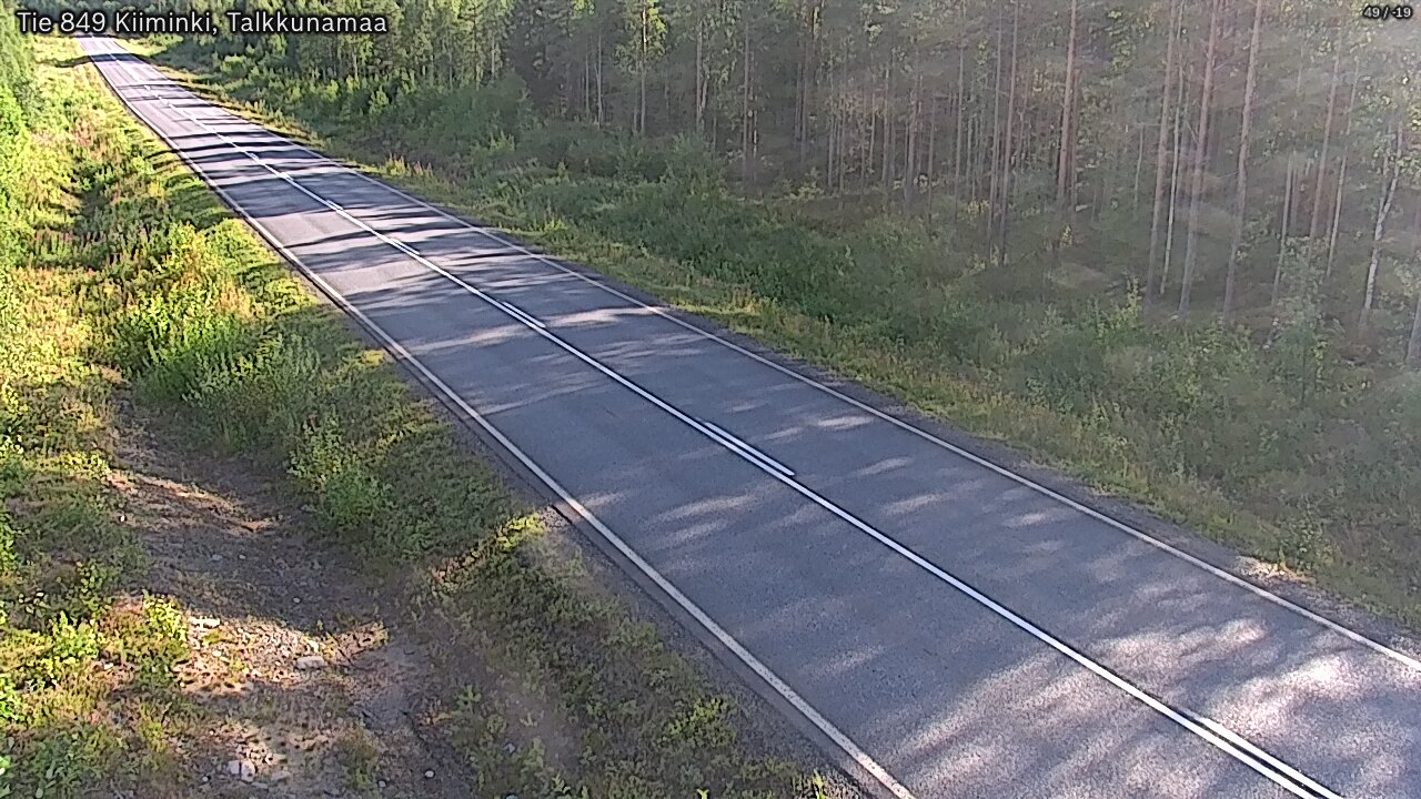 Kelikamerat Kuva Tie 849 Kiiminki, Talkkunamaa, Oulu, Pohjois-Pohjanmaa