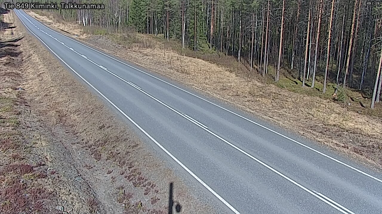 Kelikamerat Kuva Tie 849 Kiiminki, Talkkunamaa, Oulu, Pohjois-Pohjanmaa