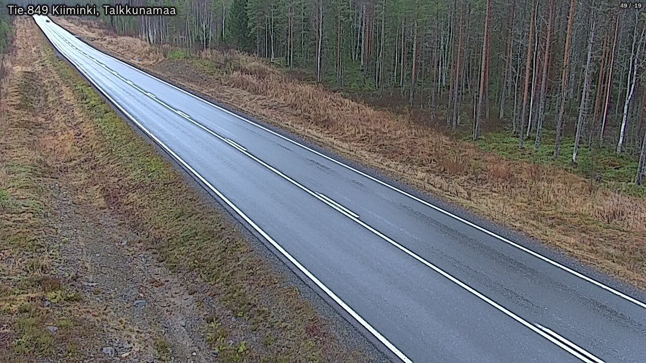 Kelikamerat Kuva Tie 849 Kiiminki, Talkkunamaa, Oulu, Pohjois-Pohjanmaa