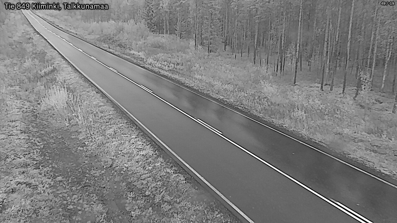Kelikamerat Kuva Tie 849 Kiiminki, Talkkunamaa, Oulu, Pohjois-Pohjanmaa